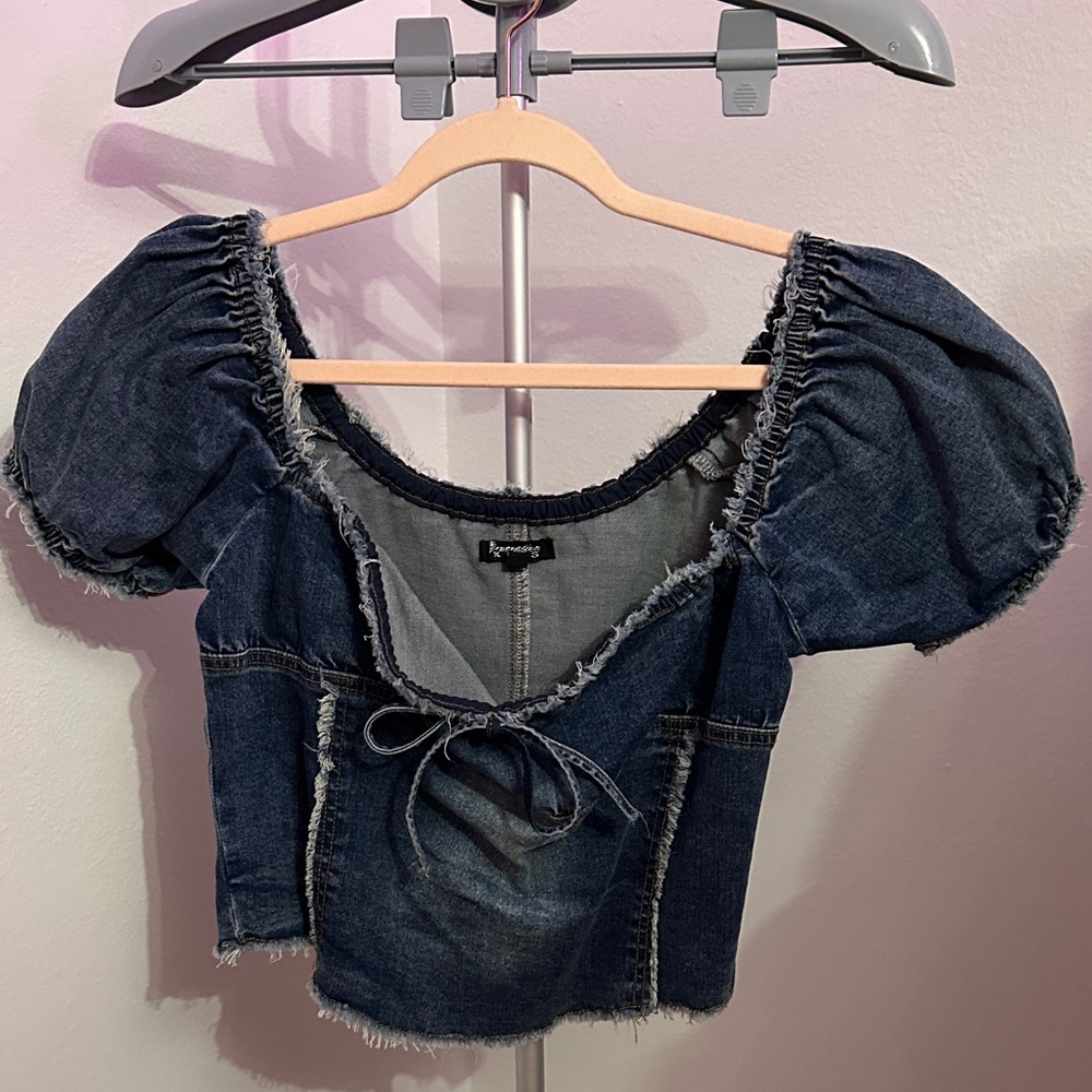NWOT Generation Kiss Dolls Kill Denim Top